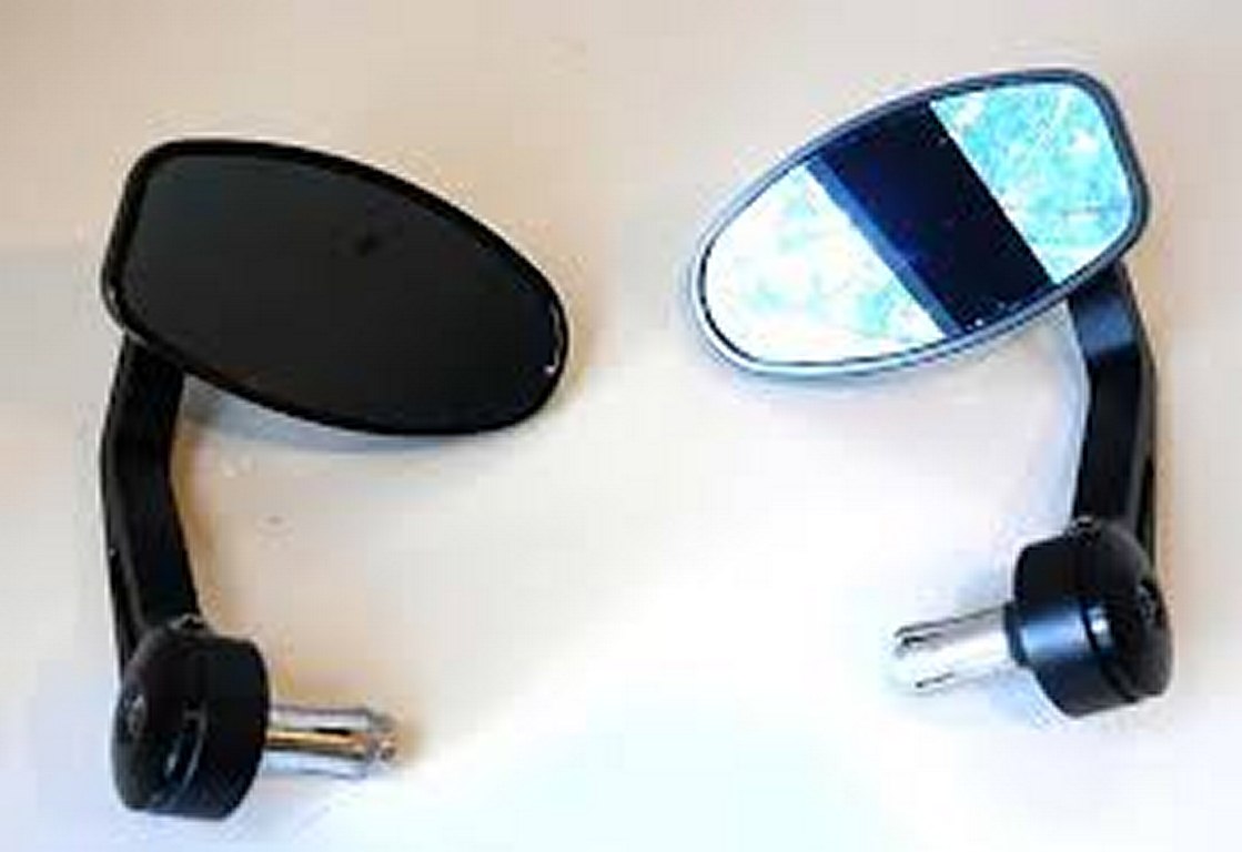 กระจกแต่ง ปลายแฮนด์ทรงรี