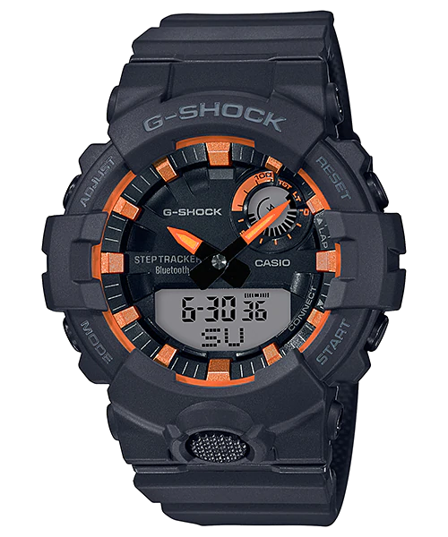 Casio G-Shock Bluetooth® รุ่น GBA-800SF-1A (เพื่อการออกำลังกาย นับก้าวได้)