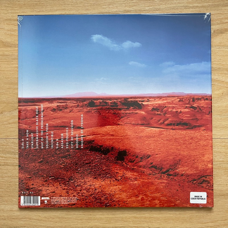 แผ่นเสียง Muse อัลบั้ม Black Holes And Revelations, Vinyl, LP, Album, Reissue มือหนึ่ง ซีล