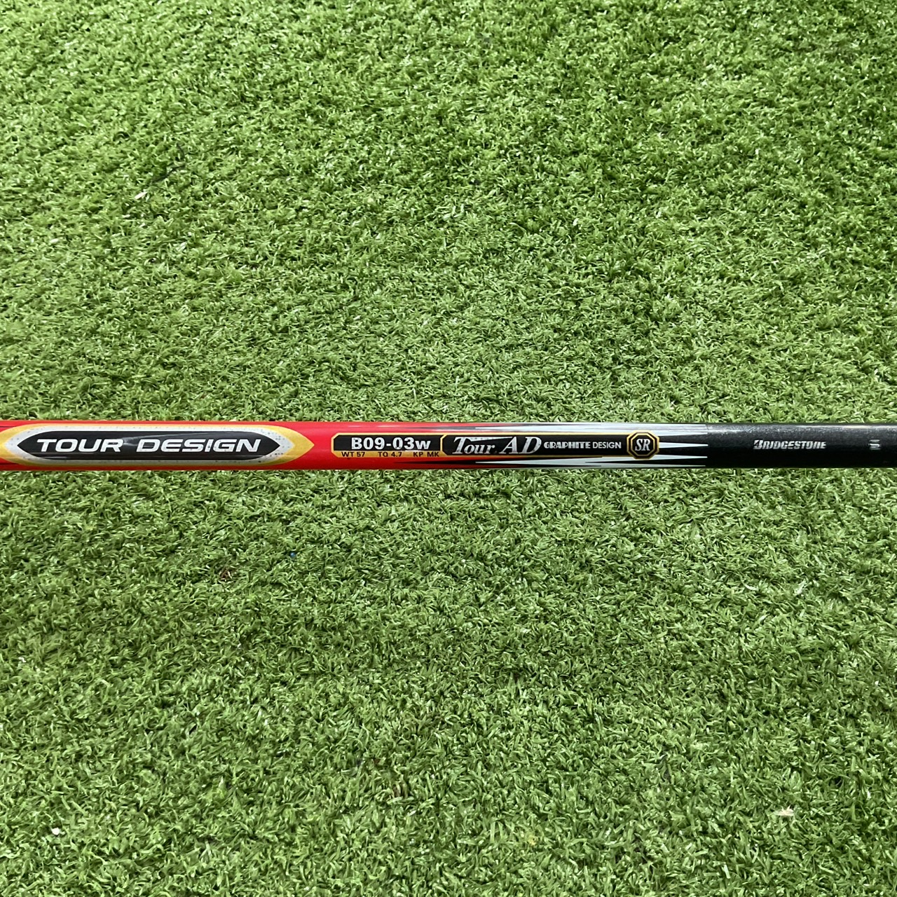 DRIVER 10.5° BRIDGESTONE : TOURSTAGE X GR / B09-03W Flex-SR ก้านกราไฟร์