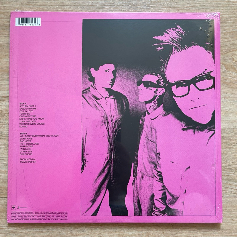 แผ่นเสียง Blink-182 - One More Time.,Vinyl, LP, Album, Stereo มือหนึ่ง ซีล