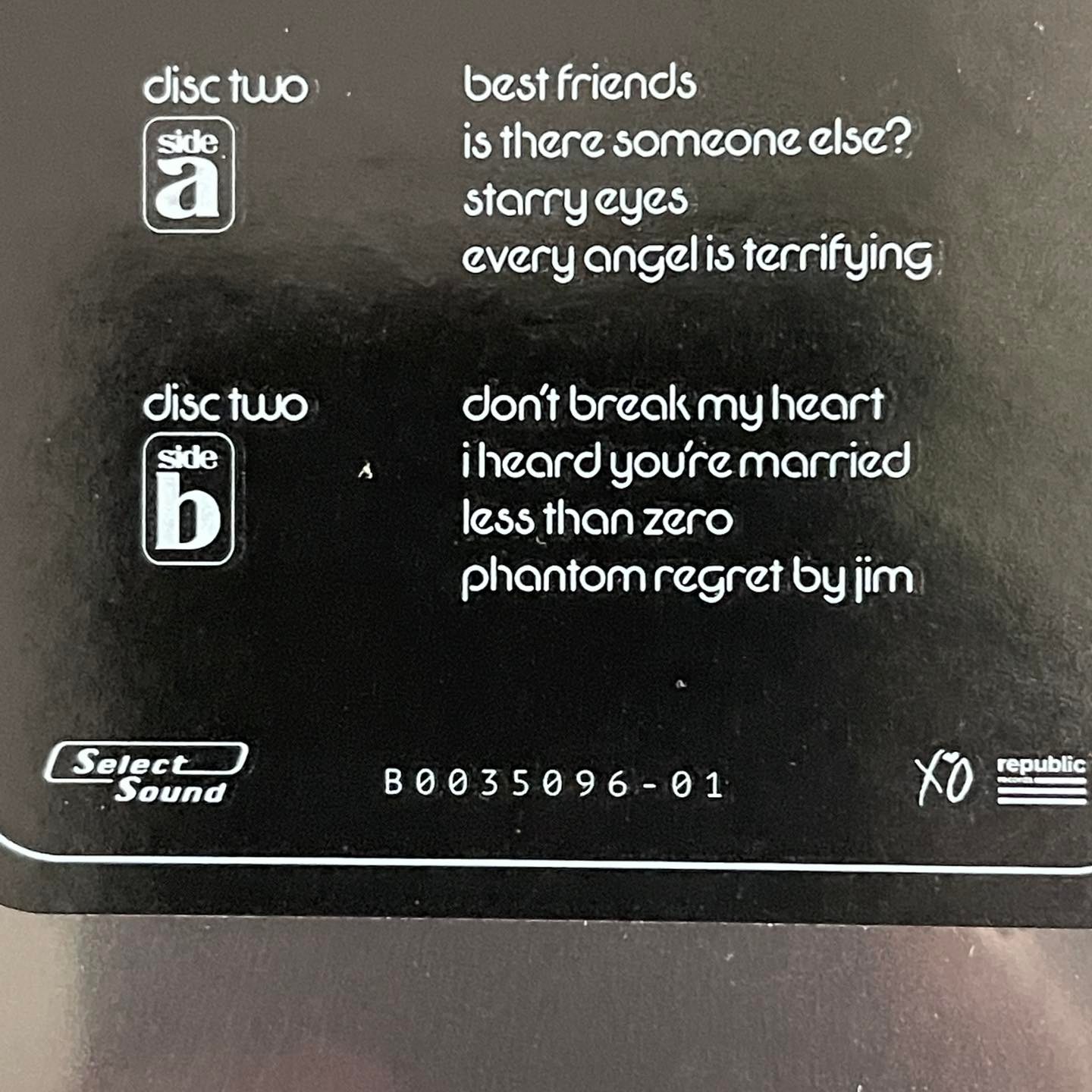 แผ่นเสียง The Weeknd – Dawn FM ,2 x Vinyl, LP, Album france มือหนึ่ง ซีล