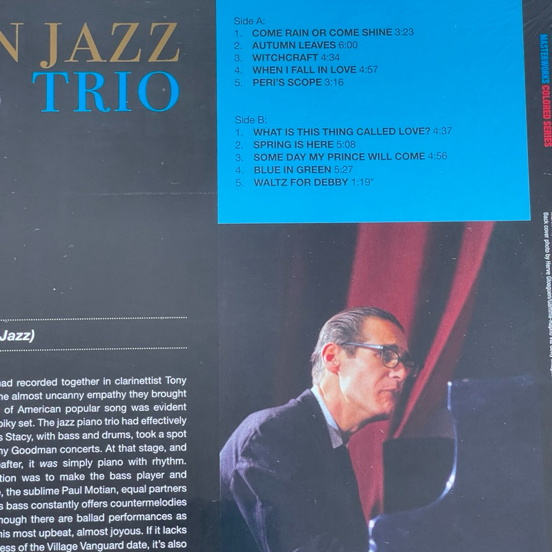 แผ่นเสียง The Bill Evans Trio - Portrait In Jazz ,Vinyl, LP, Album, Limited Edition Blue Vinyl,US มือหนึ่ง ซีล