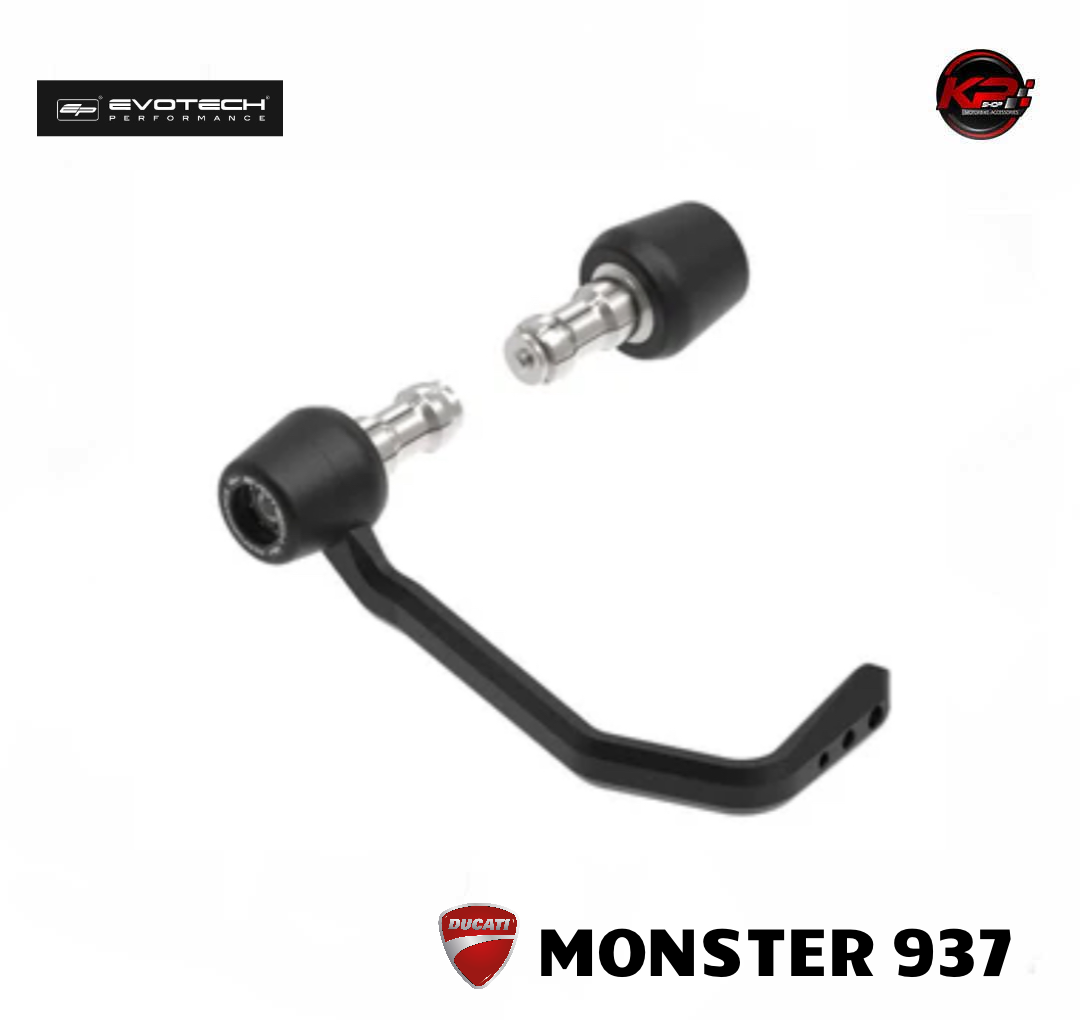 การ์ดเบรค การ์ดแฮนด์ Evotech Ducati Monster 937 Brake Lever Protector Kit