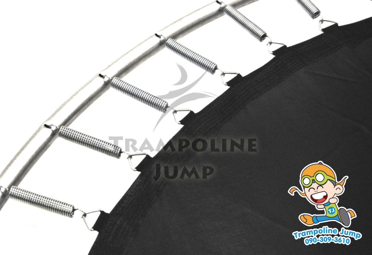 แทรมโพลีน 16 ฟุต สีรุ้ง สปริงบอร์ด trampoline ขนาดใหญ่สุด เหมาะสำหรับออกงาน