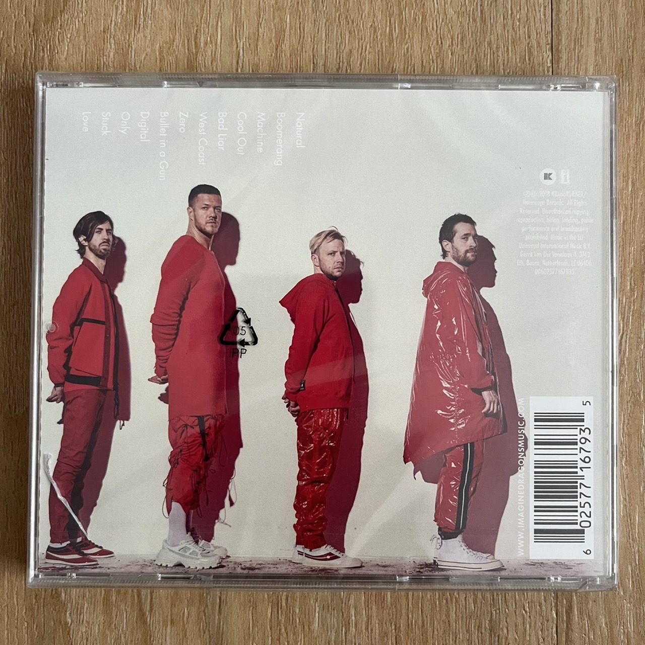 CD ซีดีเพลง Imagine Dragons – Origins (แผ่นแท้,ใหม่,ซีล) (กล่องแตกทางร้านมีกล่องใหม่เปลี่ยนให้)