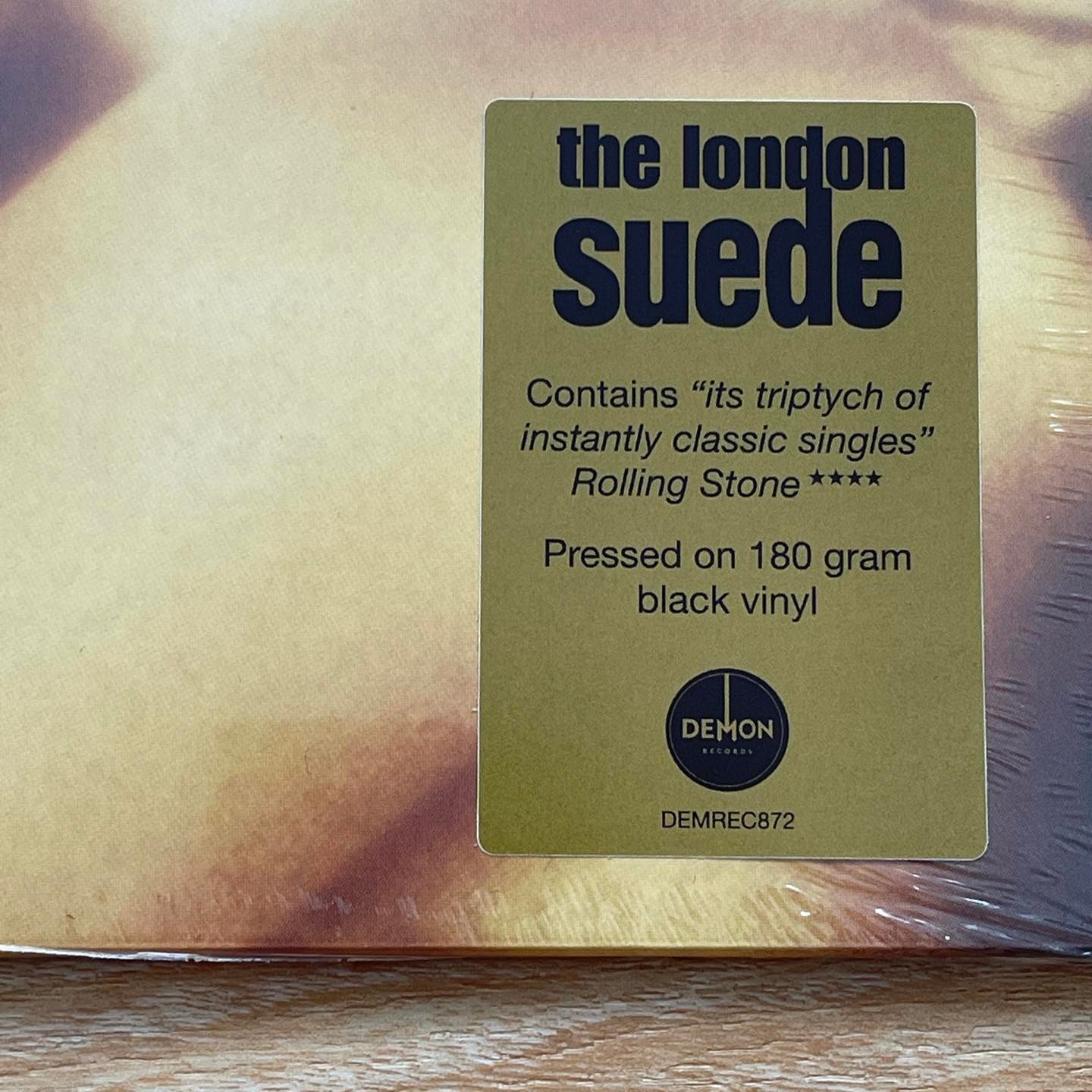 แผ่นเสียงSuede – The London Suede Vinyl, LP, Album, Reissue, 180g แผ่นมือหนึ่ง ซีล