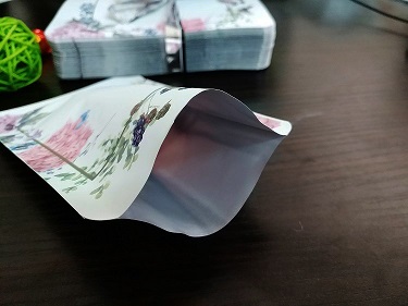 ถุงซองฟอยล์ดอกไม้100ชิ้น