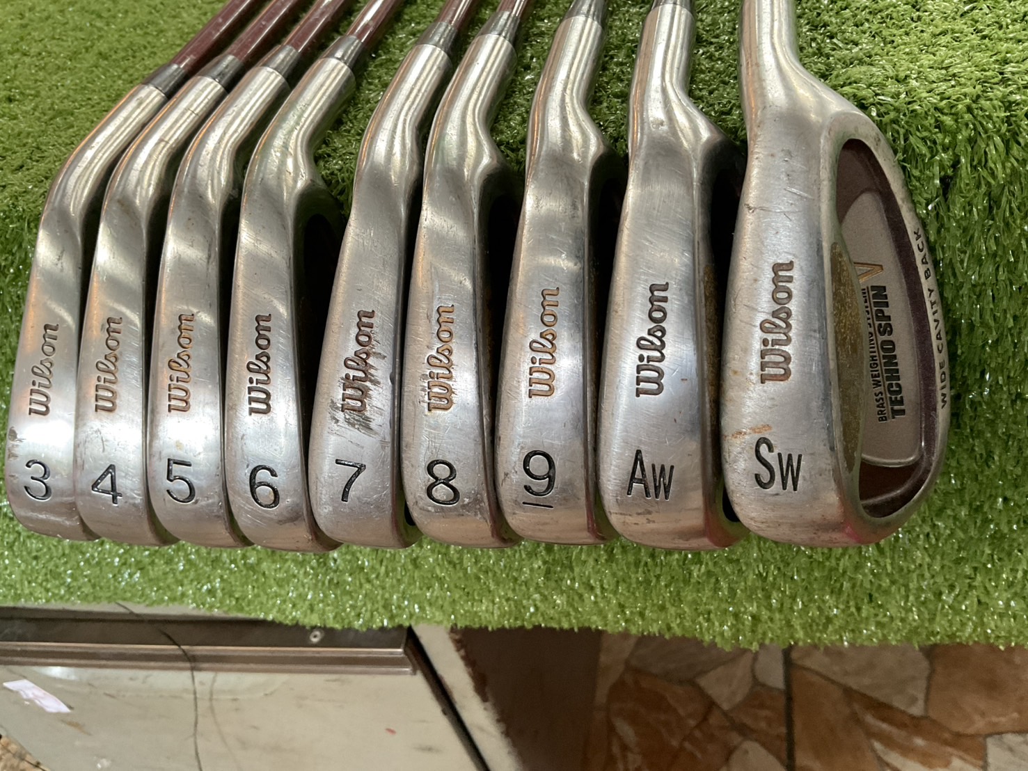 ไม้กอล์ฟ Wilson : TECHNO SPIN V ก้านกราไฟร์