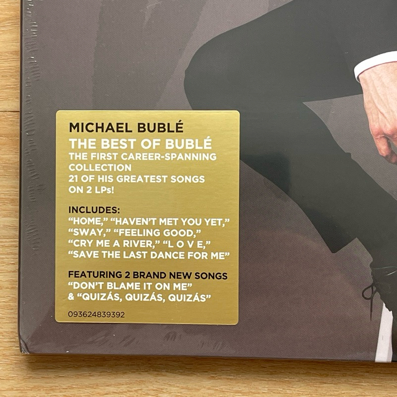 แผ่นเสียง Michael Buble – The Best Of Bublé, 2 x Vinyl, LP, Compilation, Stereo มือหนึ่ง ซีล