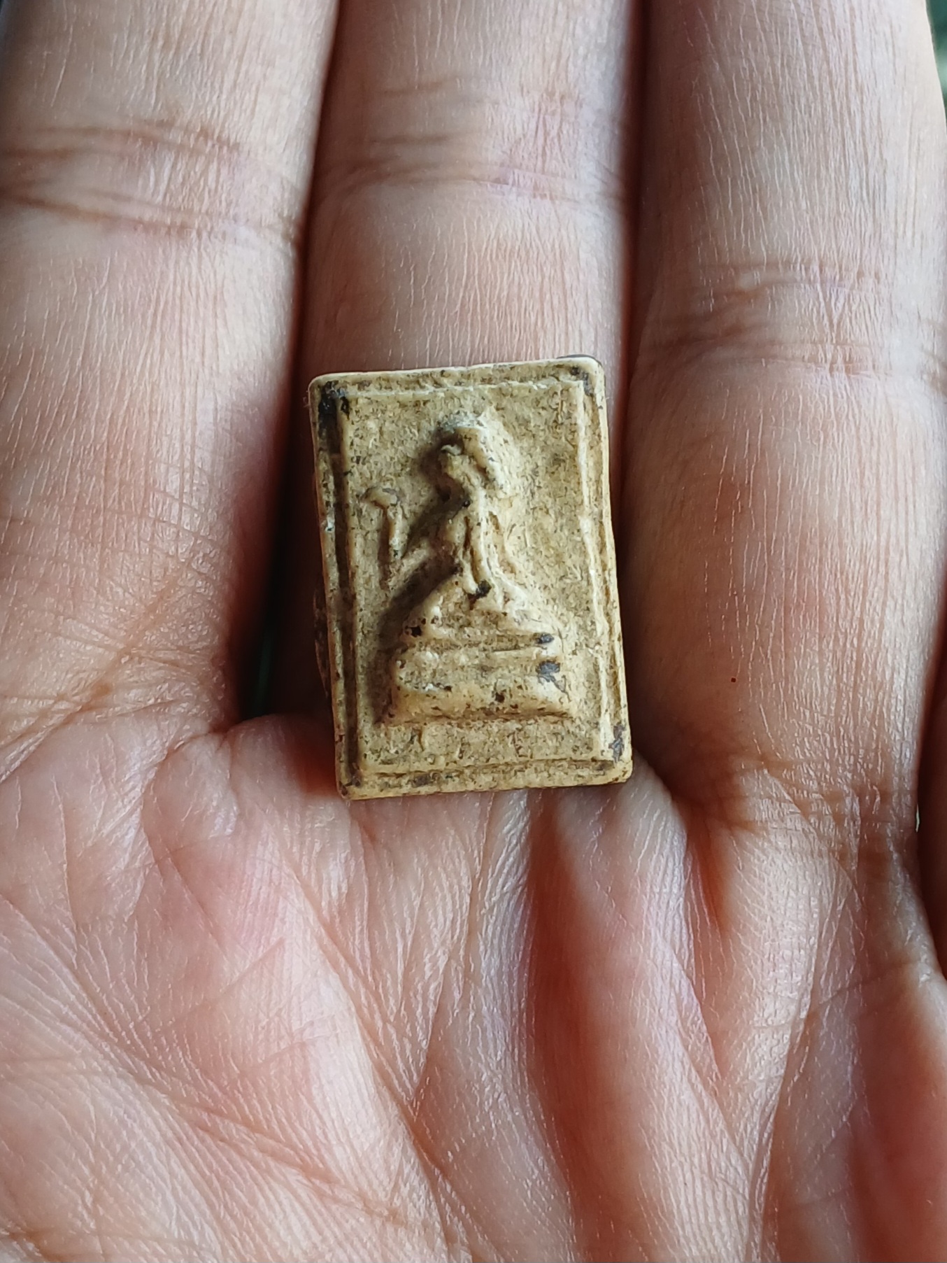 นางกว้ก หลังยันต์ นะชาลีติ หลวงปู่เผือก วัดกิ่งแก้ว จ.สมุทรปราการ