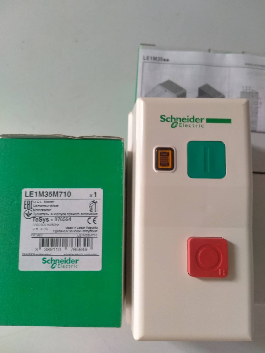มอเตอร์เบรคเกอร์ LE1M35M710 Schneider