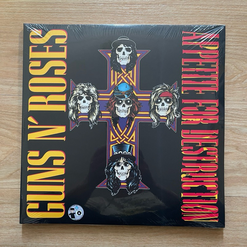 แผ่นเสียง Guns N' Roses : appetite for destruction 2lp Limited Edition USA มือหนึ่ง ซีล