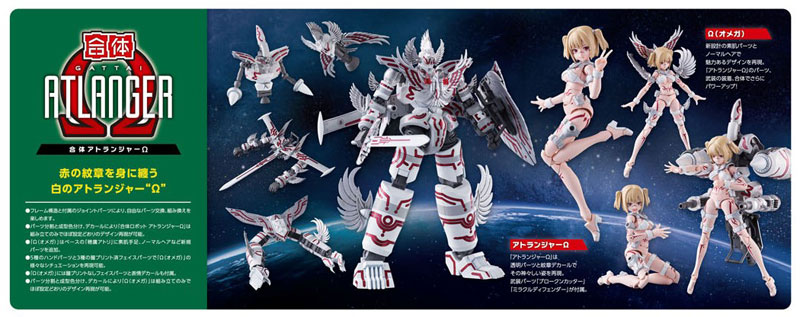 AOSHIMA ACKS No.GR-02 GATTAI ATLANGER OMEGA