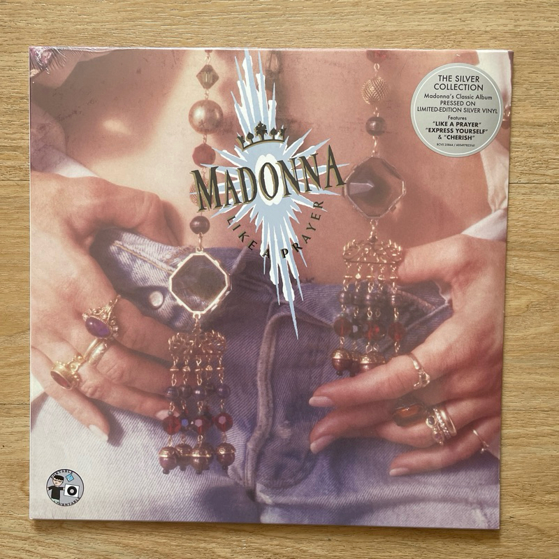 แผ่นเสียง Madonna - Like A Prayer ,Vinyl, LP, Album, Limited Edition, Reissue, Silver มือหนึ่ง ซีล