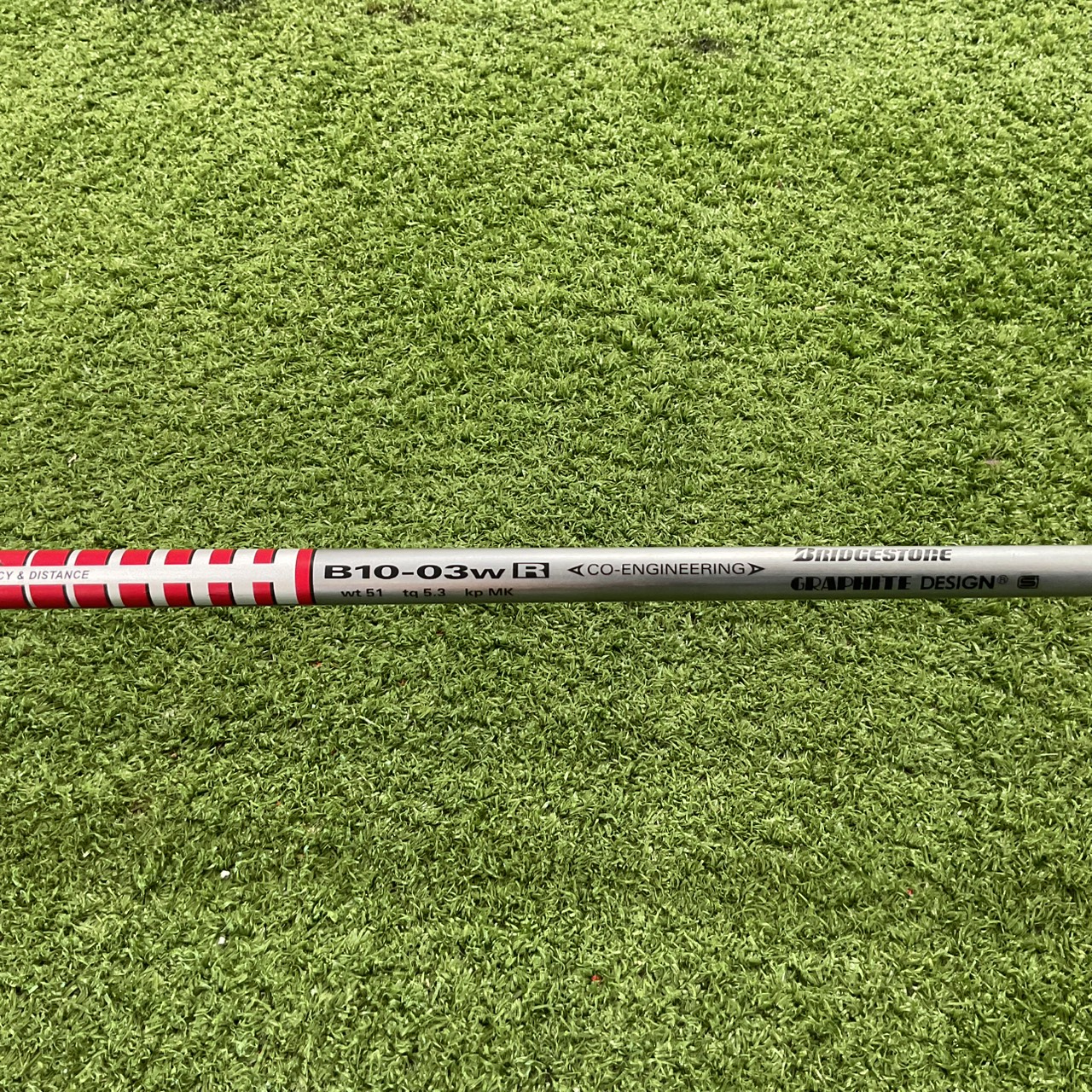 DRIVER 10.5° BRIDGESTONE : TOURSTAGE X GR / B10-03w Flex-R ก้านกราไฟร์