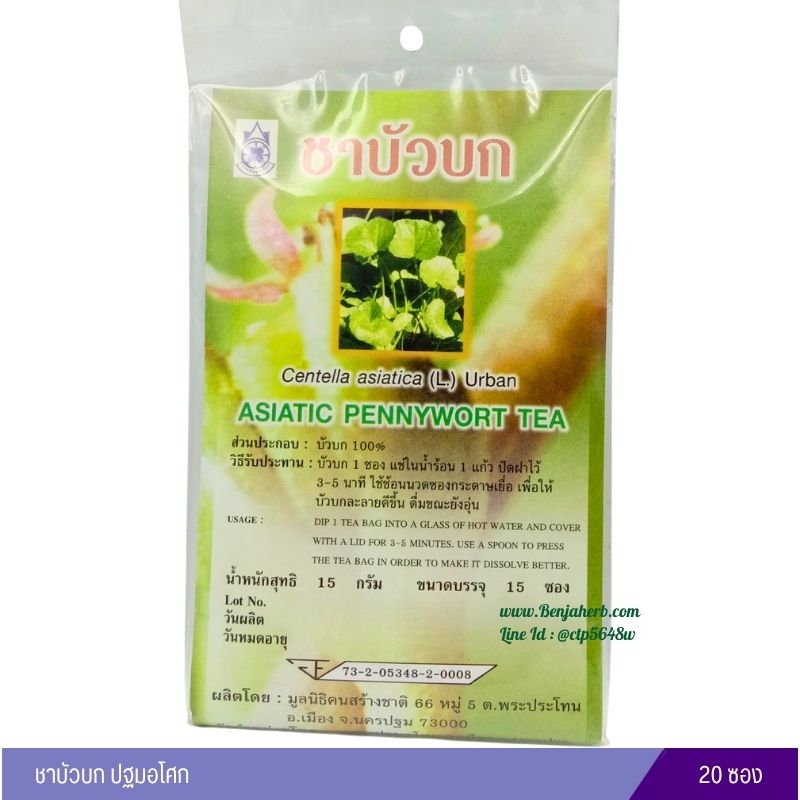 ชาบัวบก ปฐมอโศก