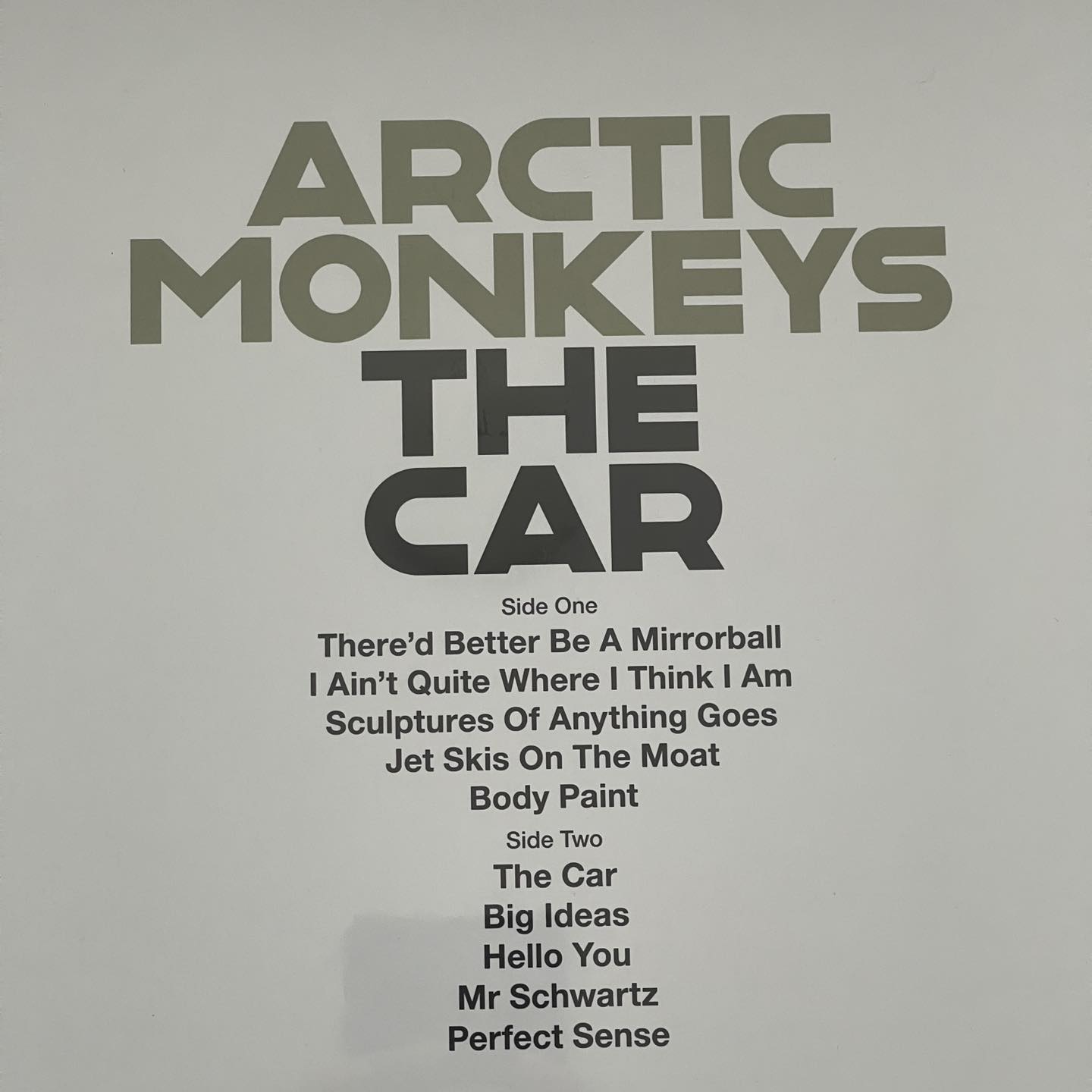 แผ่นเสียง Arctic Monkeys - The Car *Limited Edition, Custard Yellow แผ่นเสียงมือหนึ่ง ซีล