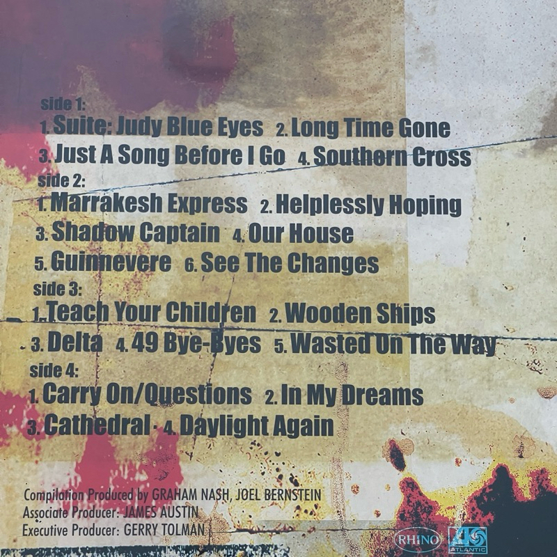 แผ่นเสียง Crosby, Stills & Nash - Greatest Hits ,2 x Vinyl, LP, Compilation, Reissue, Stereo, มือหนึ่ง ซีล