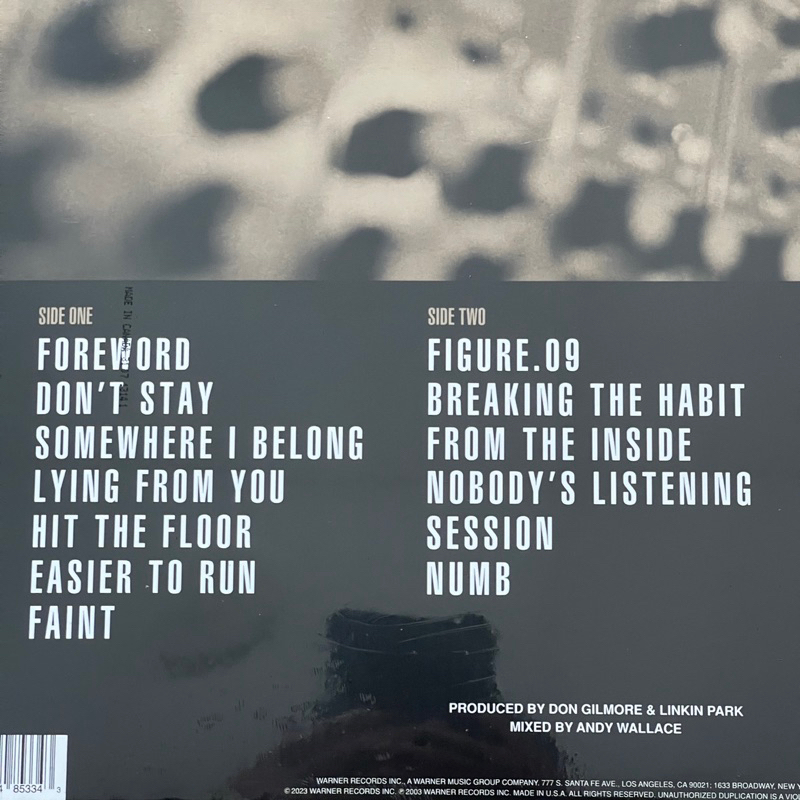 แผ่นเสียง Linkin Park - Meteora Vinyl, LP, Album, Reissue US มือหนึ่ง ซีล