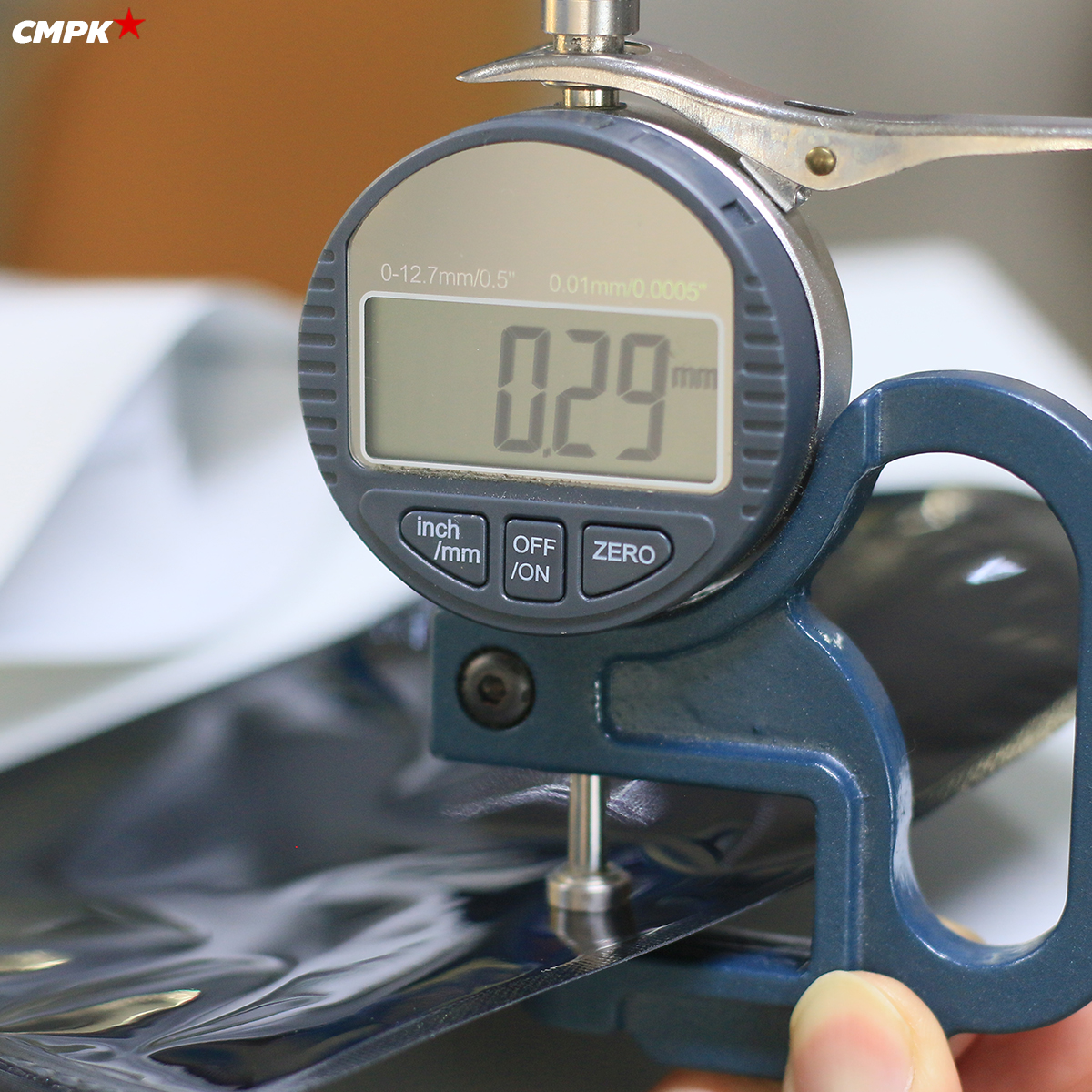 ถุงซิปใส่ชากาแฟ อลูมิเนียมฟอยล์ เนื้อเงา ตั้งได้ หนาพิเศษ 270 ไมครอน (50ใบ)