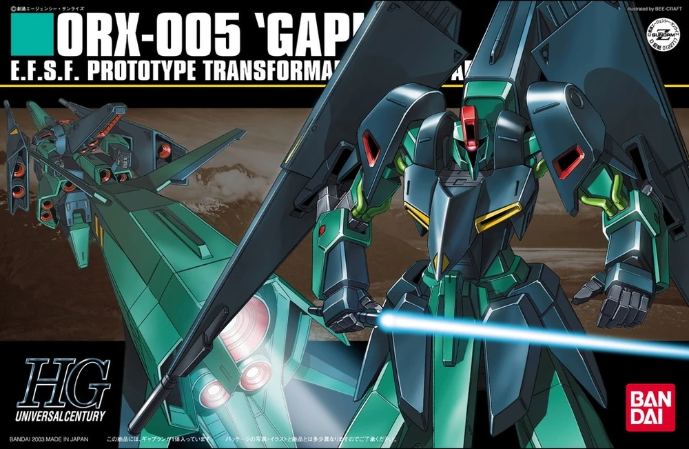 1063569 BANDAI SPIRITS HGUC 1/144 ORX-005 Gaplant