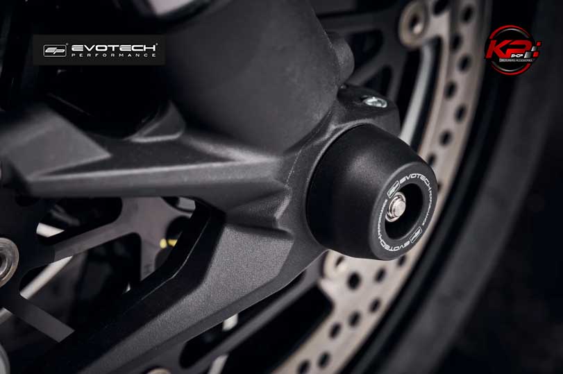 กันล้มหน้า Evotech Front Spindle Bobbins - Ducati Diavel V4 (2023+)