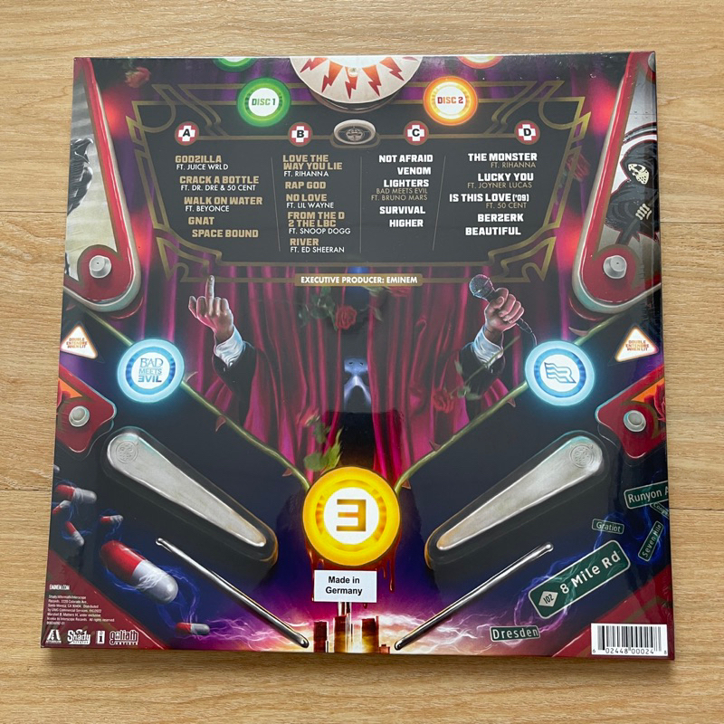 แผ่นเสียง Eminem - Curtain Call 2, 2 x Vinyl, LP, Compilation, 180 g ,EU, มือหนึ่ง ซีล