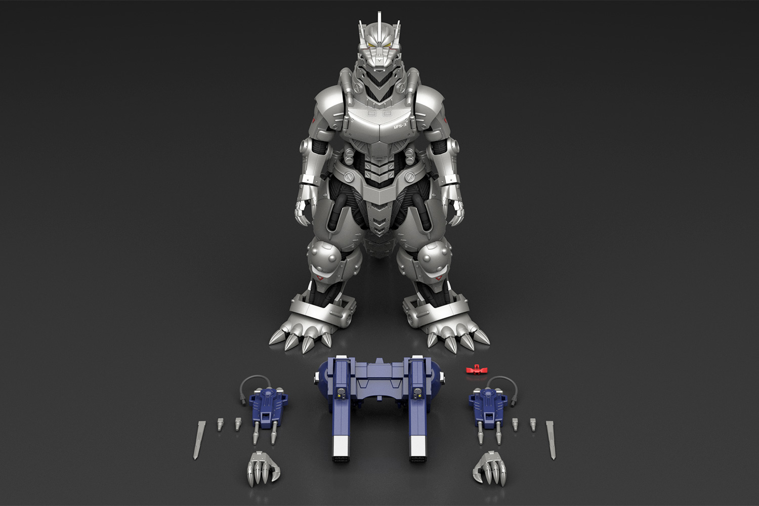 AOSHIMA ACKS Godzilla Against MechaGodzilla MFS-3 Type-3 Kiryu