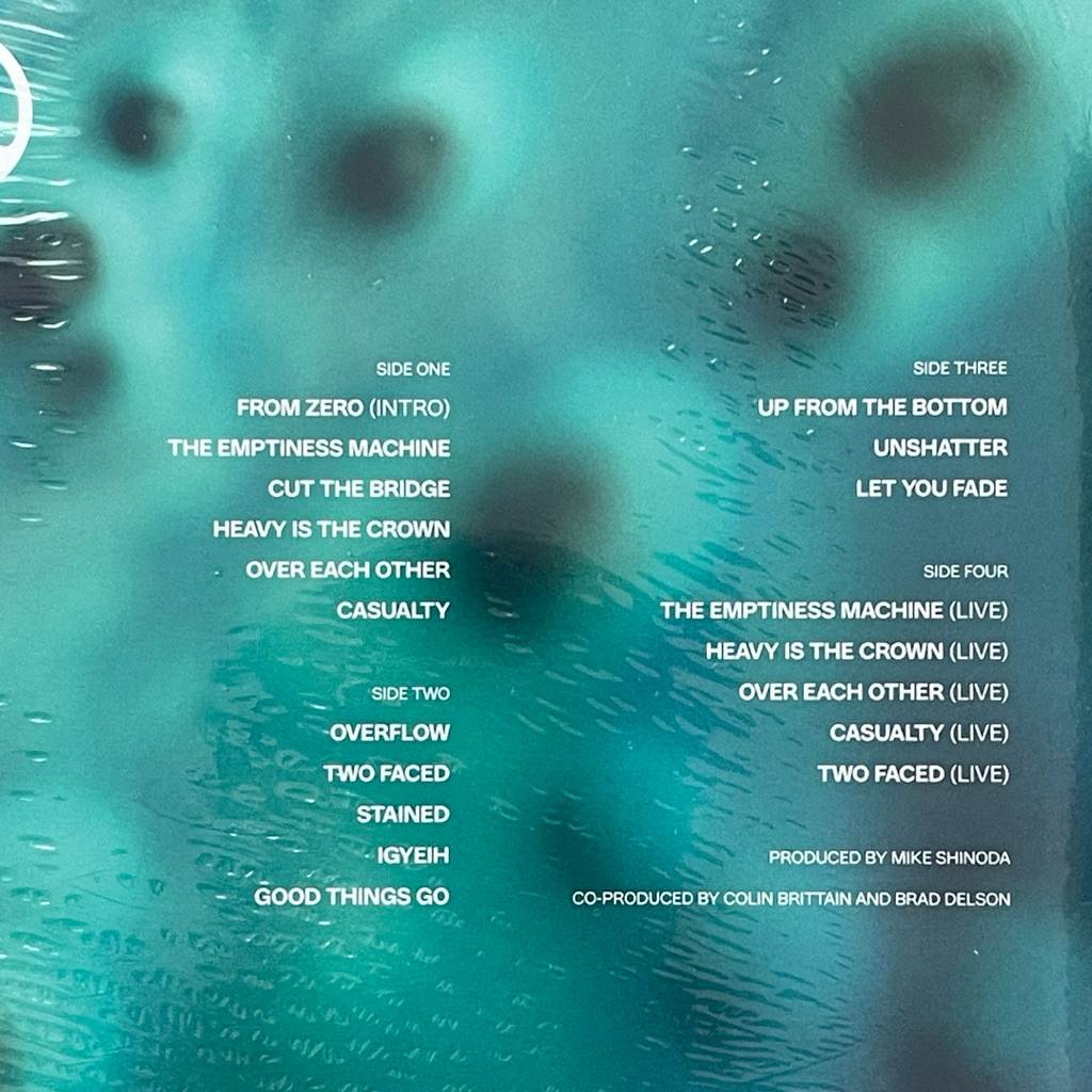แผ่นเสียง Linkin Park – From Zero 2 x Vinyl,Deluxe Edition, Green Translucent มือหนึ่ง ซีล