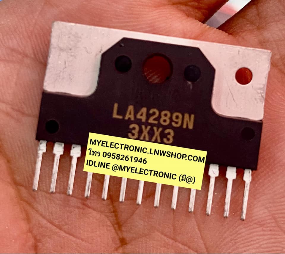 ขาย LA4289N ตัวถังSIL13ขา ยี่ห้อ SANYO ไอซี IC LA4289 N ราคา ตัวละ . . . . . หน่วย บาท