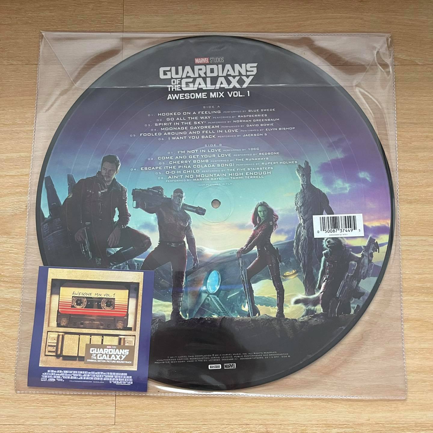 แผ่นเสียง Guardians Of The Galaxy: Awesome Mix Vol. 1 **Picture Disc , EU แผ่นเสียง มือหนึ่ง