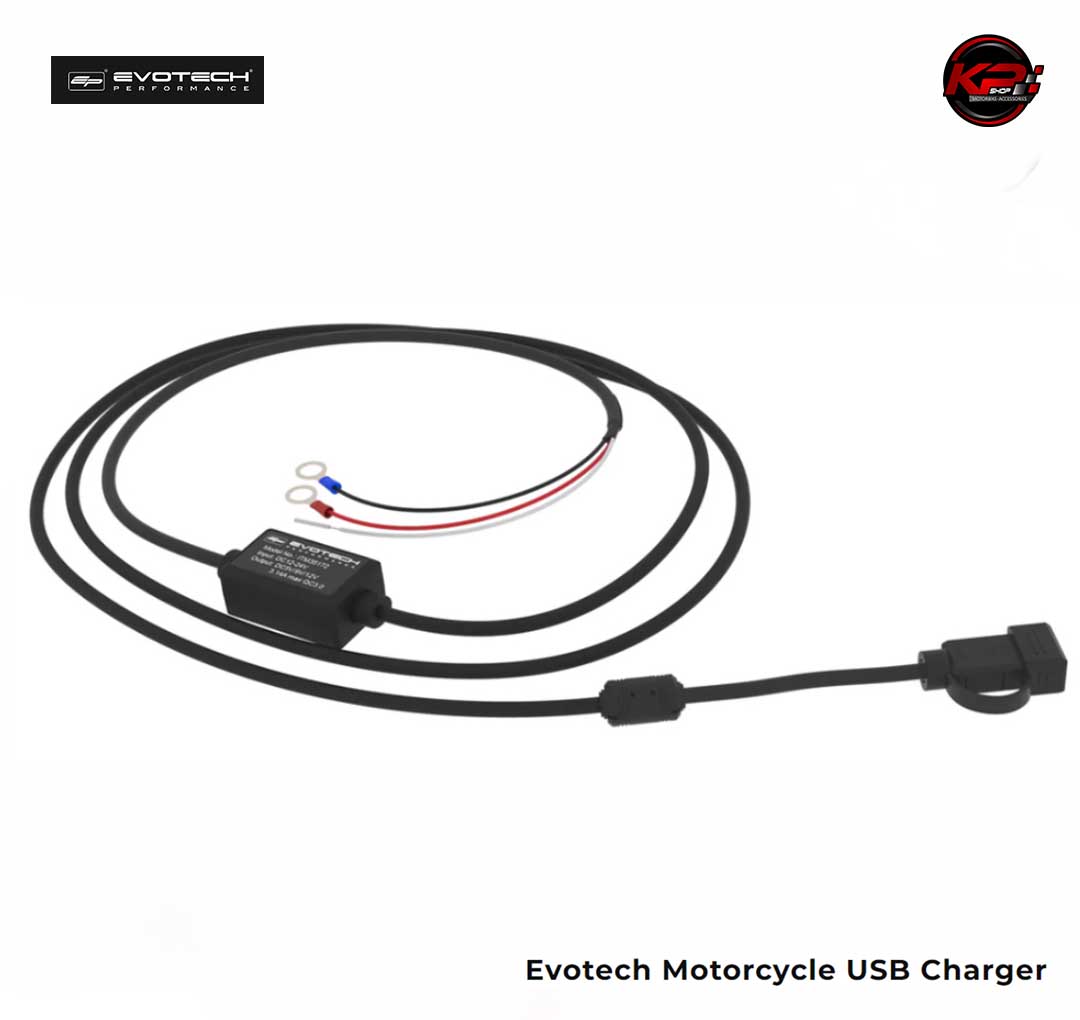 สายชาร์จ USB CHARGER Evotech Motorcycle USB Charger