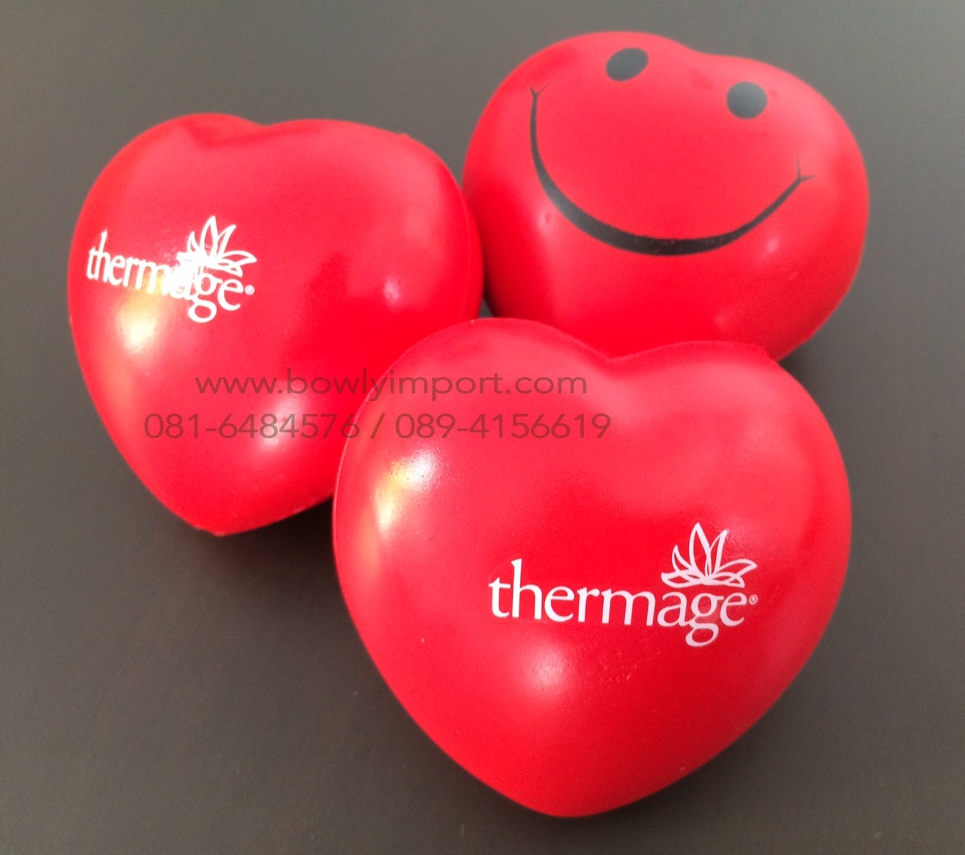 ผลิตลูกบอลบีบ บริหารมือ พร้อมโลโก้