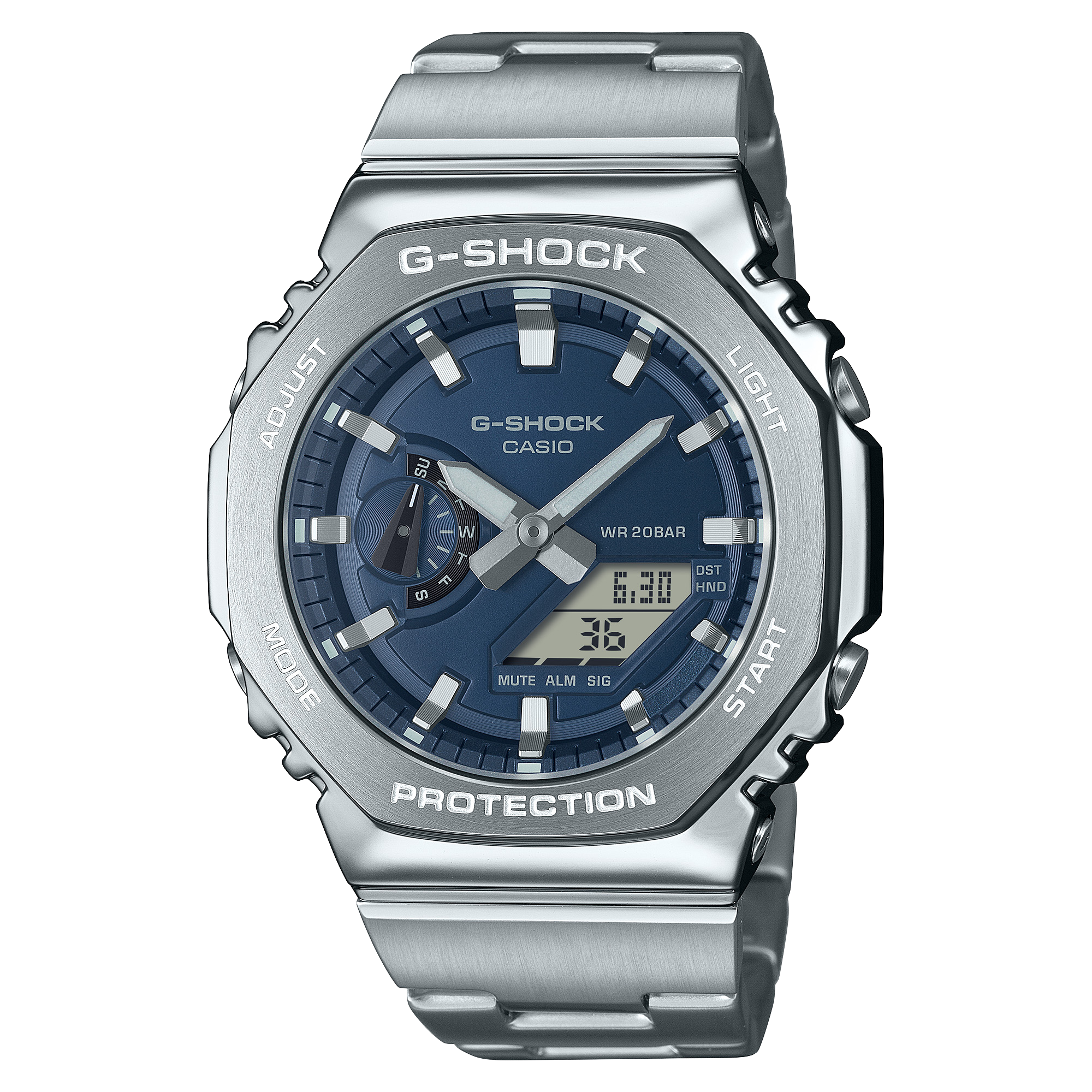 GM-2110D-2B | G-STEEL | ซีรีส์ 2100 | G-SHOCK | นาฬิกา | CASIO