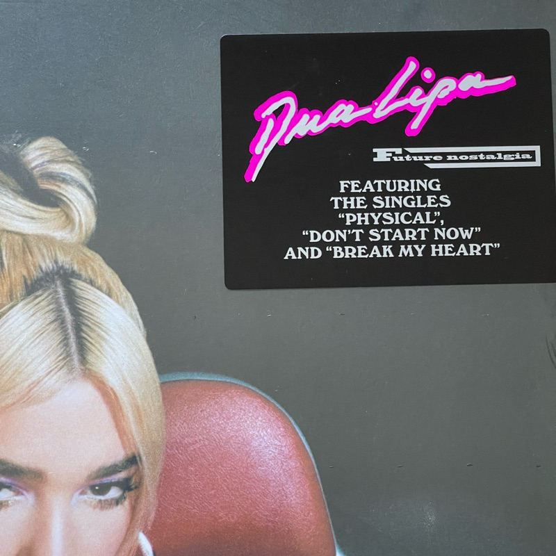 แผ่นเสียง Dua Lipa – Future Nostalgia ,Vinyl, LP, Album, Gatefold ,EU มือหนึ่ง ซีล