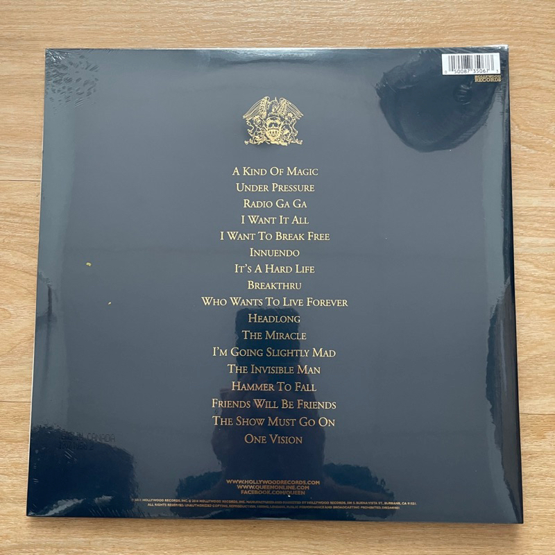 แผ่นเสียง Queen - Greatest Hits II / 2 × Vinyl, LP, Compilation, Remastered, Stereo, US มือหนึ่ง ซีล