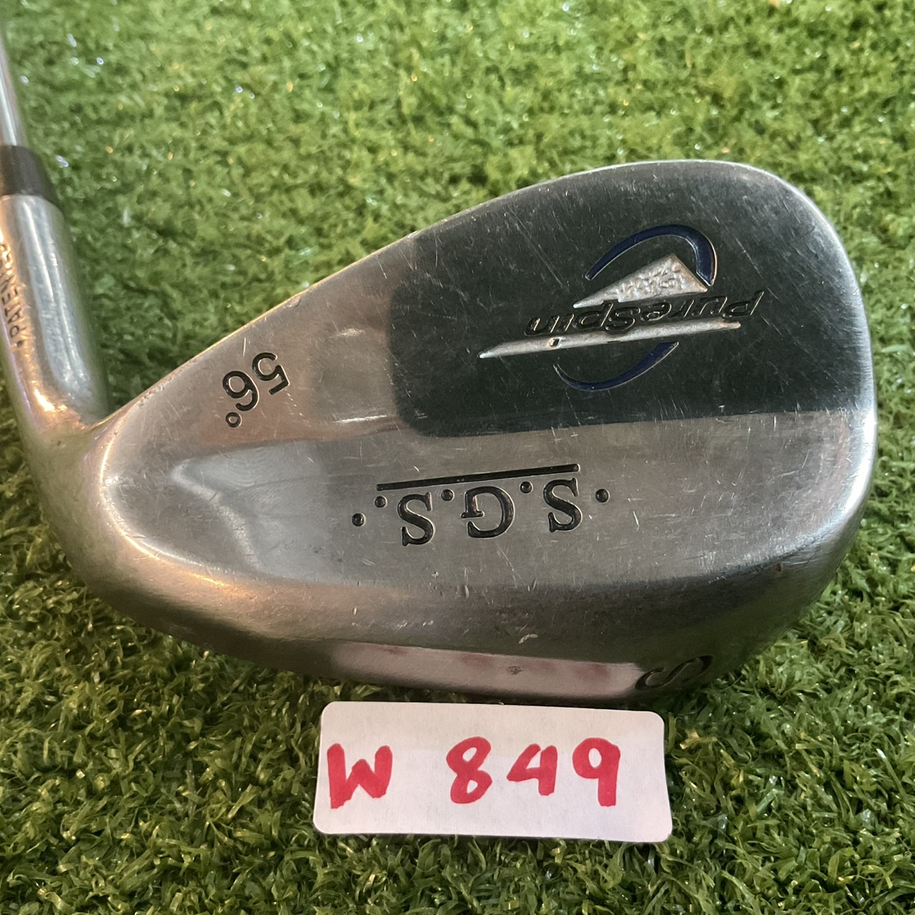 WEDGE Pure Spin : S.G.S. 56° S ก้านเหล็ก