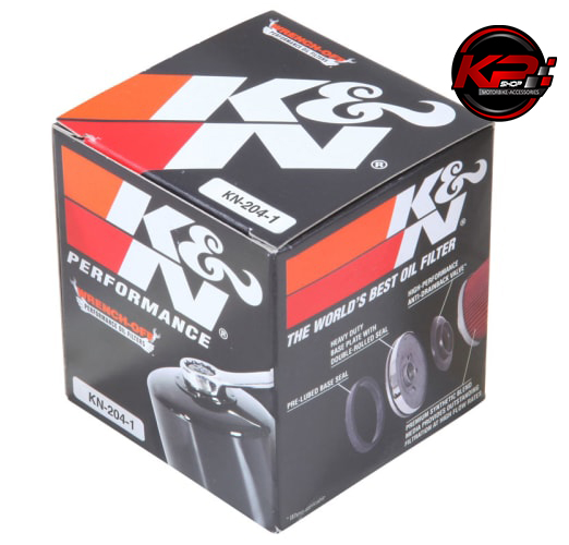 กรองน้ำมันเครื่อง K&N KN-204-1 FOR HONDA / KAWASAKI / YAMAHA / TRIUMPH