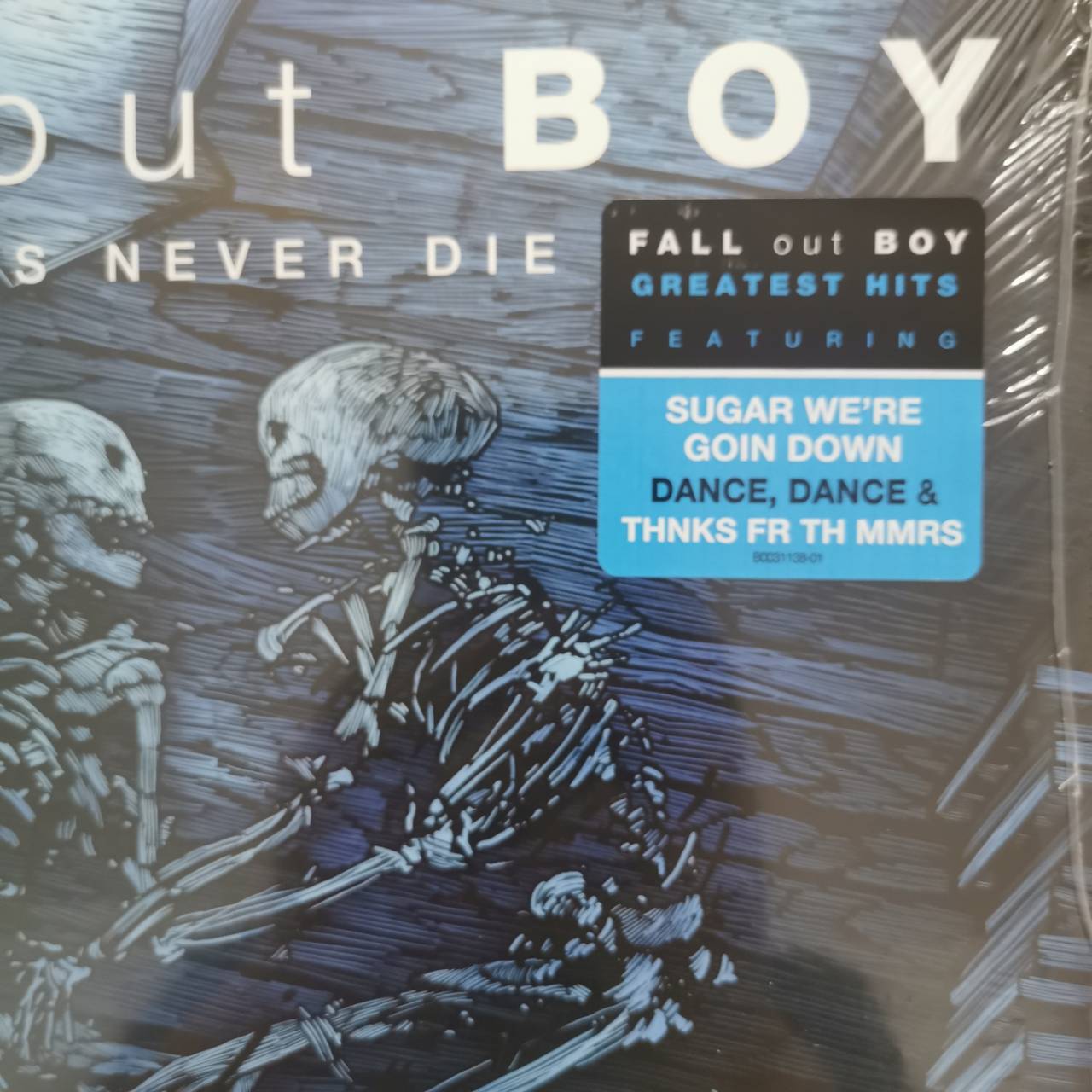 แผ่นเสียง The Fall Out Boy : Greatest hits believer nerver die 2lp (usa) แผ่นเสียงใหม่ซีล