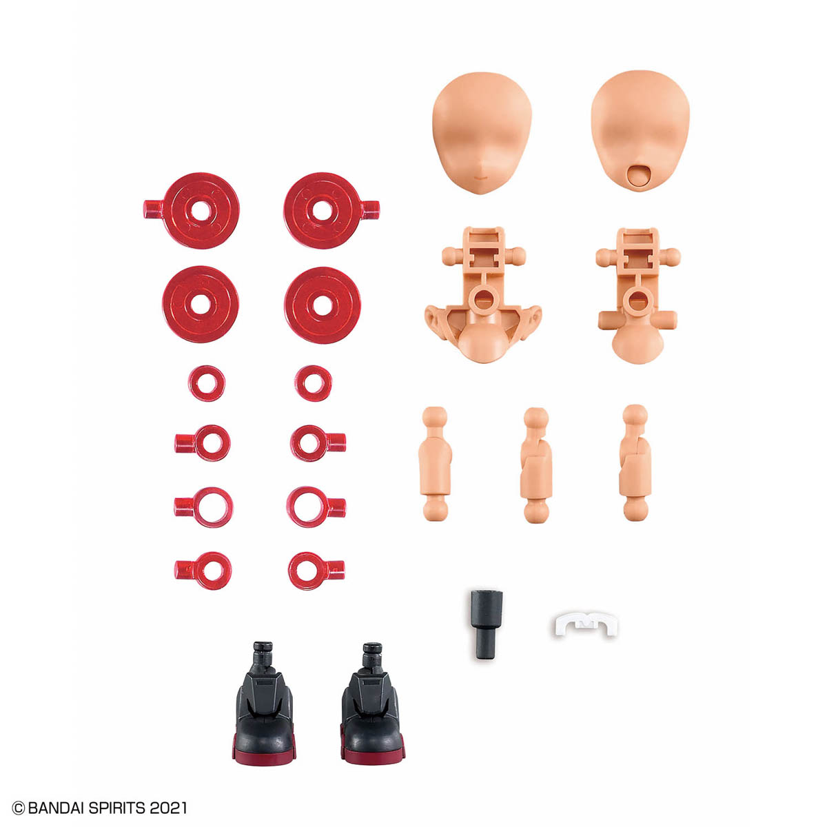 4573102685636 BANDAI SPIRITS 30MS OPTION PARTS SET 18 (SERGEANT COSTUME) [COLOR C]