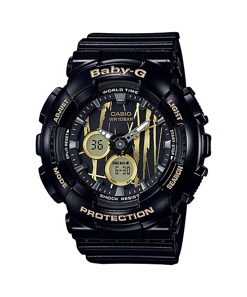 Casio Baby-G Scratched Pattern series รุ่น BA-120SP-1A