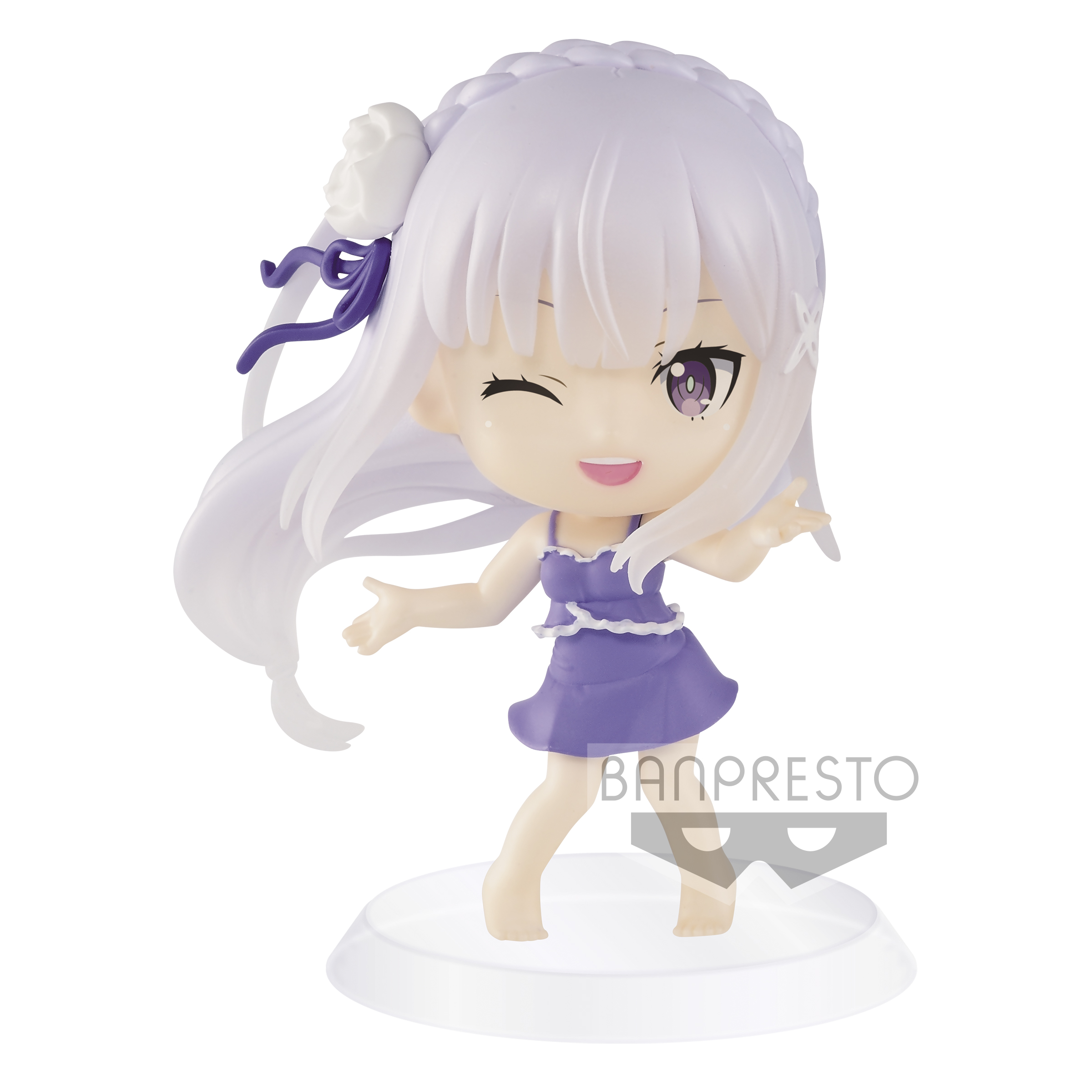 CHIBIKYUN CHARACTER『RE:ZERO -STARTING LIFE IN ANOTHER WORLD-』VOL.2 A:EMILIA, B:RAM, C:REM