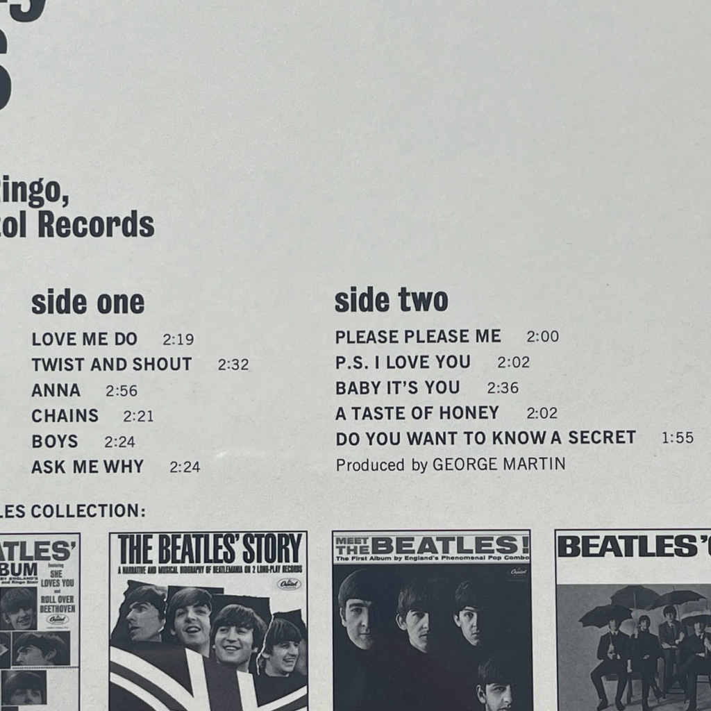 แผ่นเสียง The Early Beatles, Vinyl, LP, Album, Compilation, Reissue, Mono, 180g ,EU มือหนึ่ง ซีล