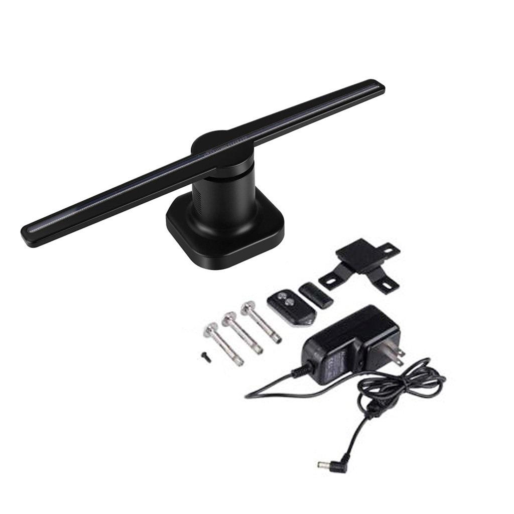 Led Advertising Hologram Display Projector จอแสดงผลแอลอีดีโปรเจคเตอร์ Exhibition Fair โฆษณา โปรเจคเตอร์โฮโลแกรมโฮโลแกรมแบบพกพาเครื่องเล่น Holographic Projector โปรเจคเตอร์สำหรับป้ายโลโก้, ฟรี SD CARD + อุปกรณ์ครบชุด สะดวกใช้ง่ายด้วยตัวเอง