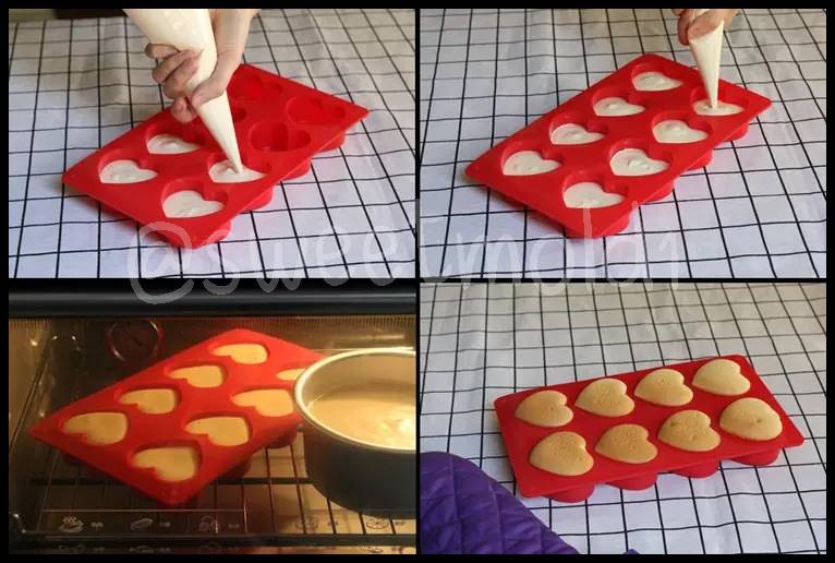 แม่พิมพ์หัวใจ 8 ช่อง ขนาด90กรัม รหัสสินค้า: 007467