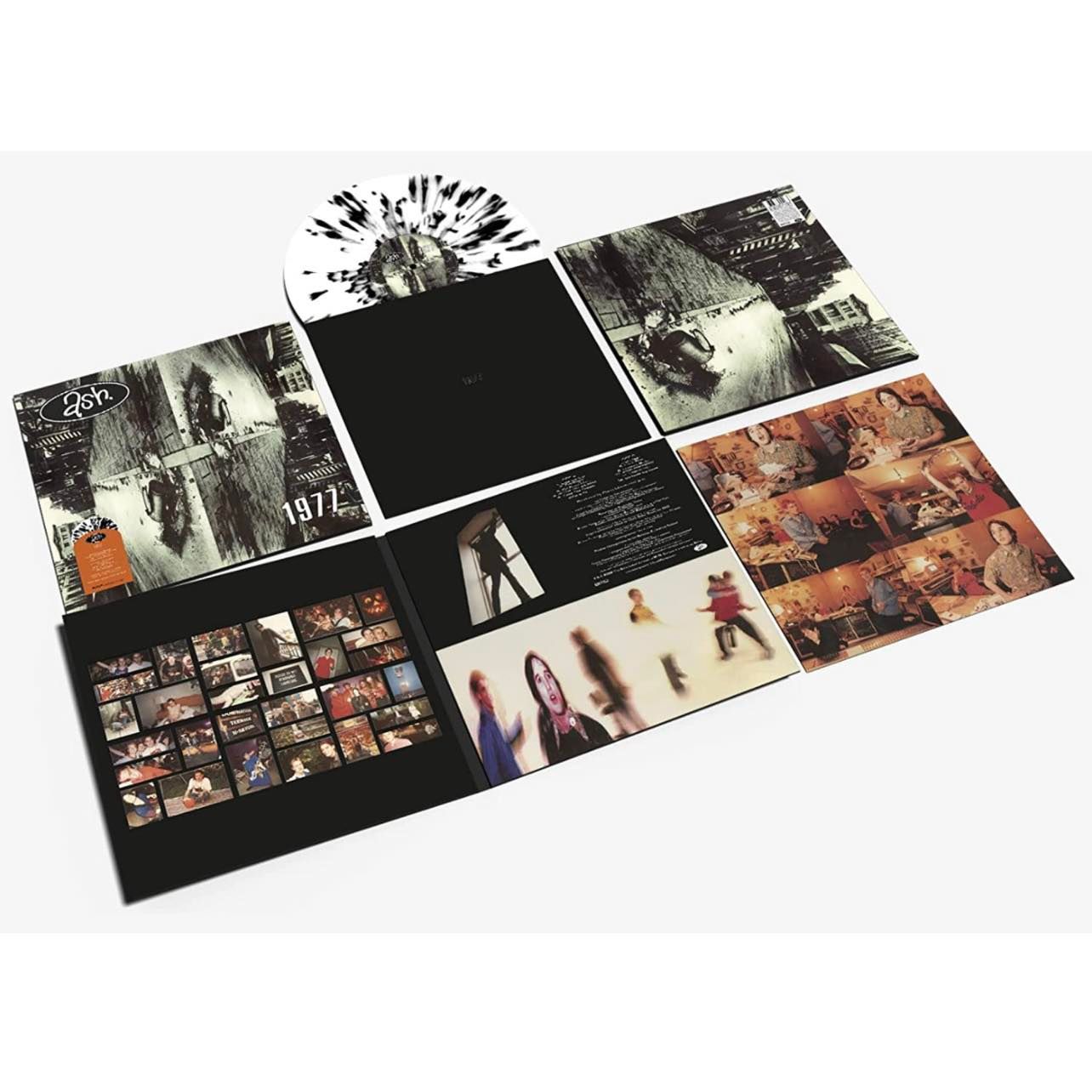 แผ่นเสียง Ash – 1977 **White / Black splatter ,Vinyl, LP, Album, Reissue, Remastered,แผ่นเสียงมือหนึ่ง ซีล