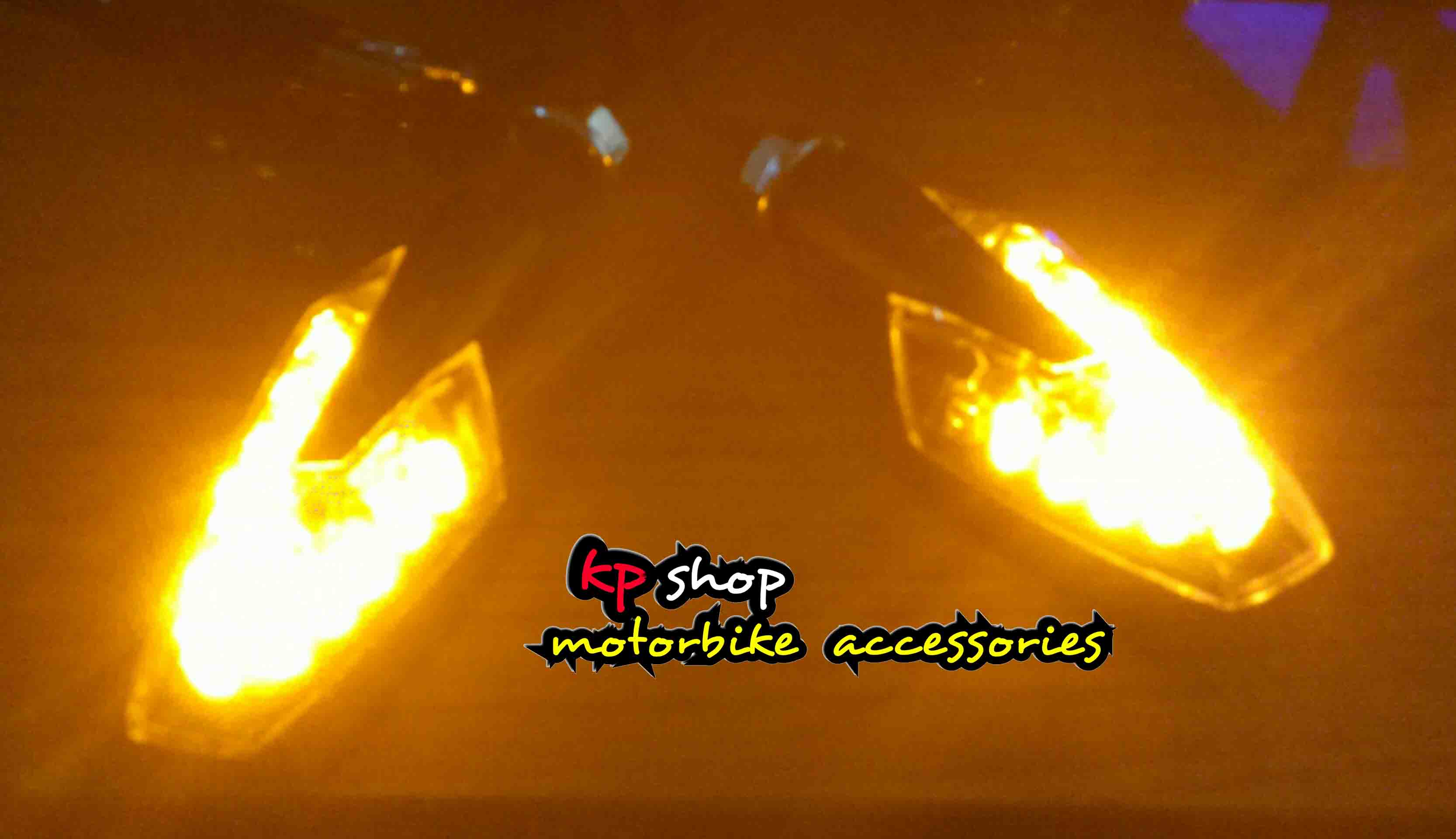 ไฟเลี้ยวมอเตอร์ไซค์แต่ง RZM