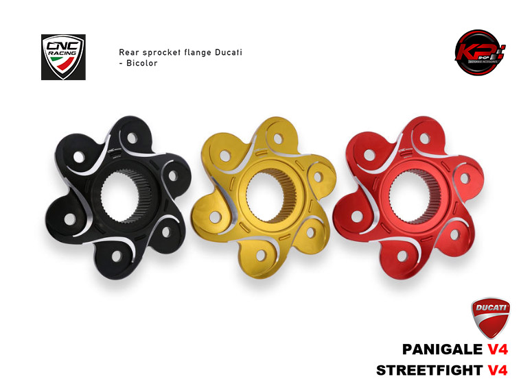 ฮับสเตอร์ CNC RACING BICOLOR FOR DUCATI STREETFIGHTER V4
