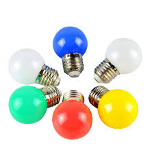 หลอดปิงปอง LED รุ่น 3W ชนิดแสงwhite,warm white,red,green,blue